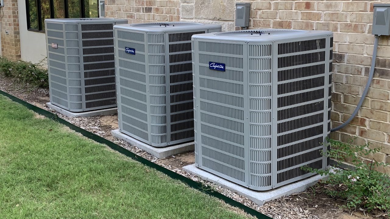 5 New 2021 ComfortAire Central Air Conditioners YouTube