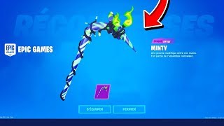 OBTENIR LA PIOCHE MINTY *BONBON FESTIF* GRATUITEMENT SUR FORTNITE ! (concours)