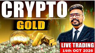 Full 🔴 LIVE Crypto Trading Today | Btc & Eth Live Analysis | GOLD Price Action | CPI DATA special Update
