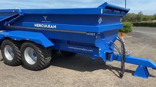 Tyrone Trailers 14T Herculean™️ Megawheel Dump Trailer