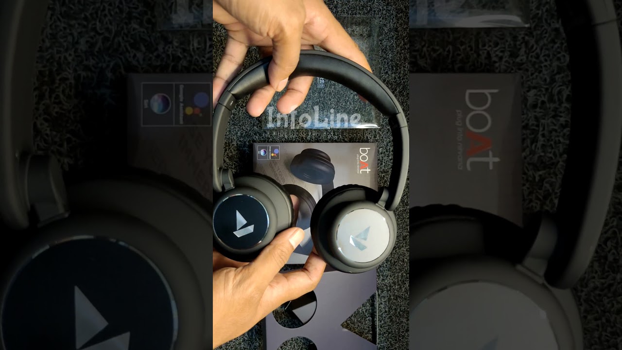 boAt Rockerz 450 Wireless Bluetooth Headphone with Up to 15H Playback, Adaptive Lightweight Design