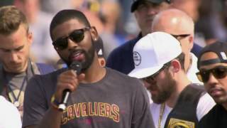 Kyrie Irving Speech  Cleveland Cavaliers Championship Parade  June 22, 2016  NBA Finals