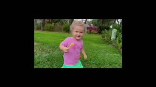 Elmo Slide Dancing 2 Yr Old Girl So Cute