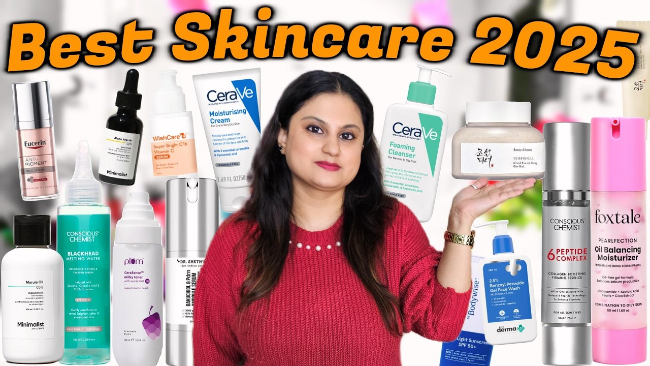 Best Skincare Of 2025 | Best Of Face Wash, Toners, Serums, Creams, Mask & Sunscreens!