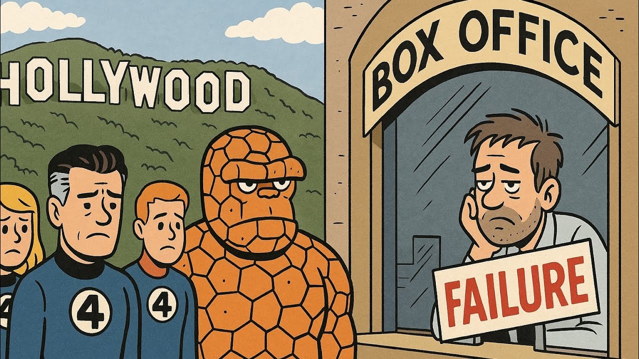 Fantastic Four First Steps Struggling. 