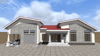 3 BEDROOMS CLASSIC HOUSE PLAN 