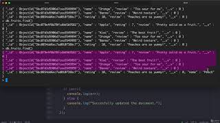 261 Updating and Deleting Data Using Mongoose screenshot 5