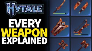 Every Weapon In Hytale Explained | Hytale Guide
