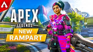 NEW RAMPART IS AMAZING 32 KILL GAME (Apex Legends Gameplay)