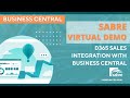 D365 sales integration with business central  sabre limited