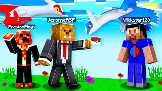 I'm UNBEATABLE In Minecraft Pixelmon Island UHC #3 | JeromeASF