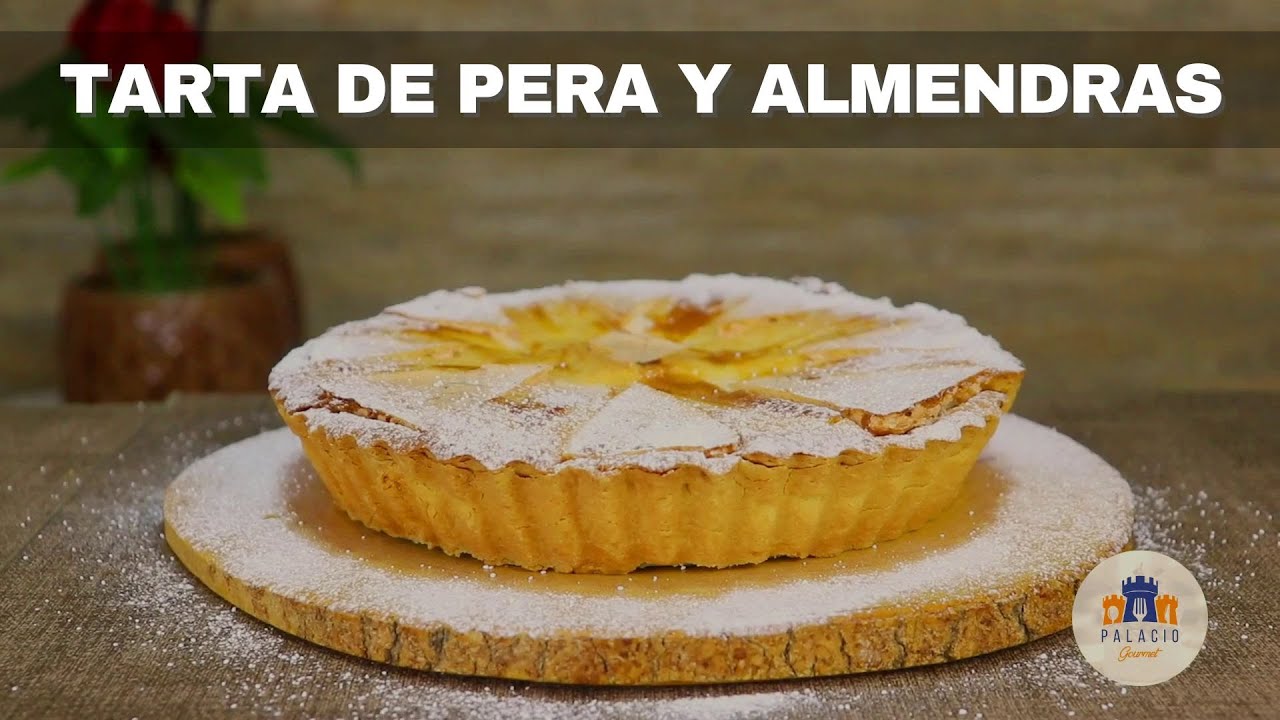 Tarta de PERA y ALMENDRAS 😍