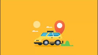 Taxi Service Explainer Video | Motion Graphics Concept