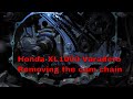 Honda XL1000 Varadero - Removing the cam chain