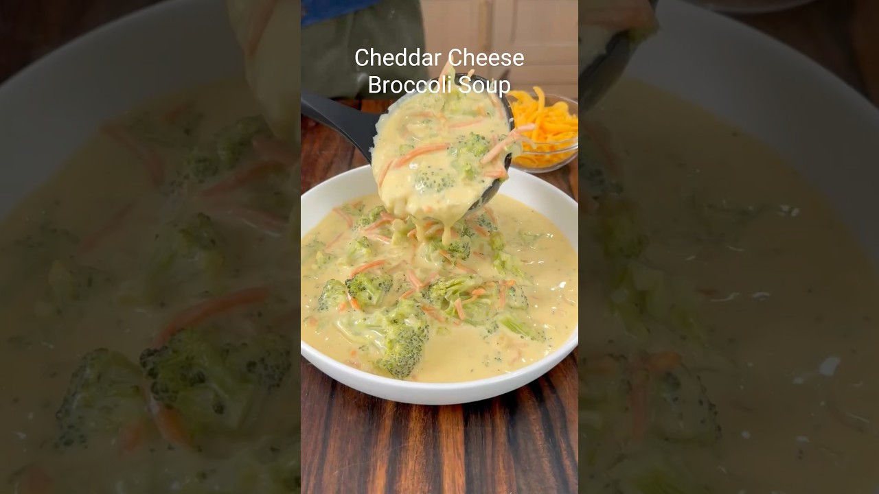 The Best Broccoli Cheddar Soup  