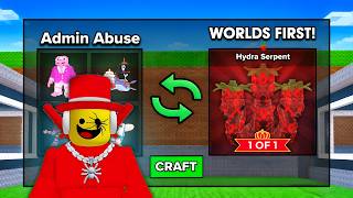 I MADE 1 of 1's With SAMMY in Steal a Brainrot..