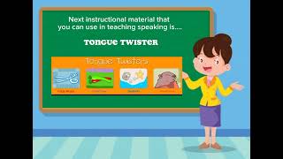 Instructional Material for Teaching Listening and Speaking