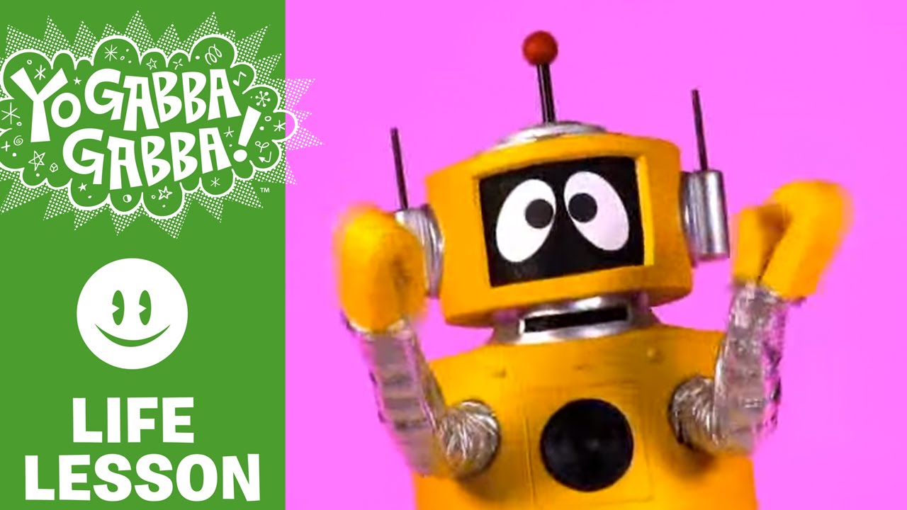 Learn with Plex - Putting on Pajamas - Yo Gabba Gabba!