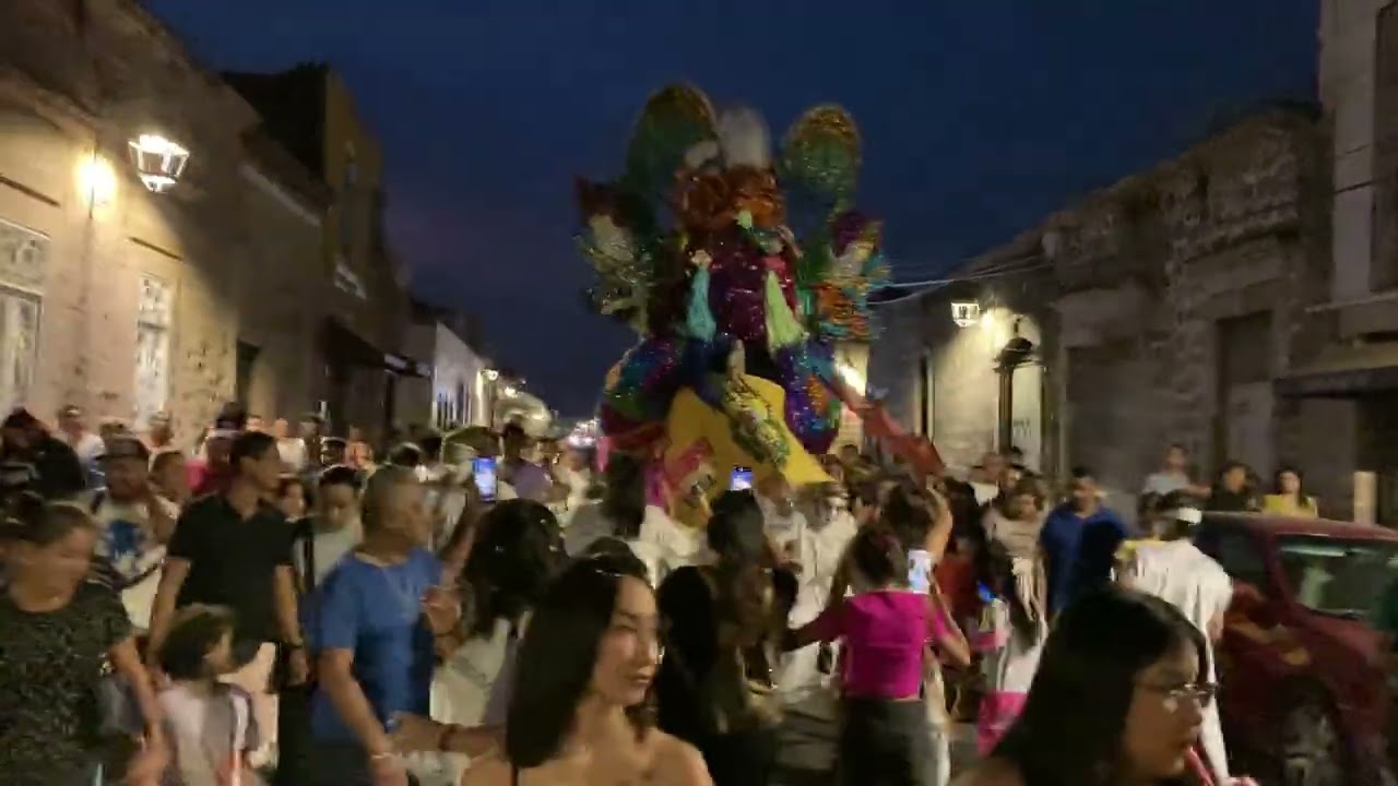 Torito de petate “El Misterioso del Centro” semana santa 2025