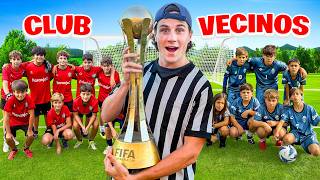 JUGAMOS UN PARTIDO DE FUTBOL! MIS VECINOS VS CLUB DE FUTBOL!