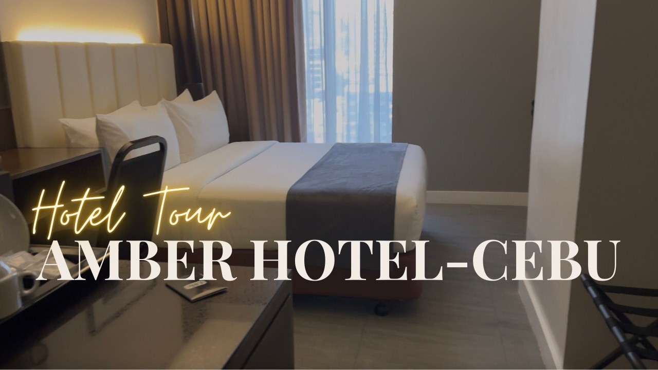 Hotel tour | Amber Hotel - Cebu, lobby, room, restaurant