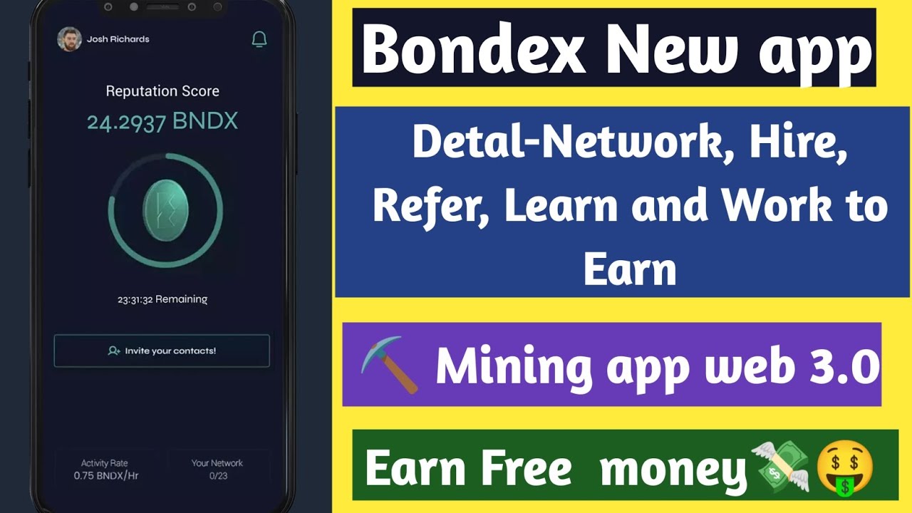 Earn Tokens Through Mining with Bondex Web3.0 App