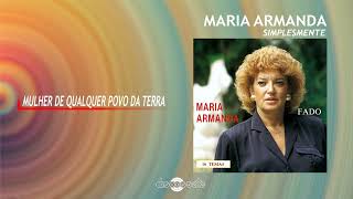 Video thumbnail of "Maria Armanda - Mulher de qualquer povo da terra (Art Track)"
