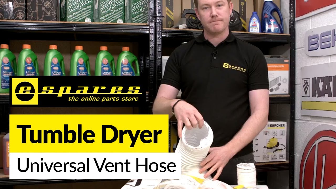 eSpares Universal Vent Hoses for Tumble Dryers and Cooker Hoods YouTube