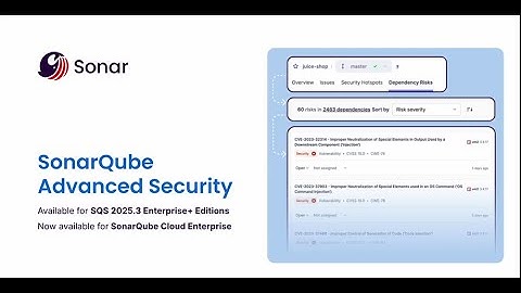 SonarQube Advanced Security now available for SonarQube Cloud Enterprise