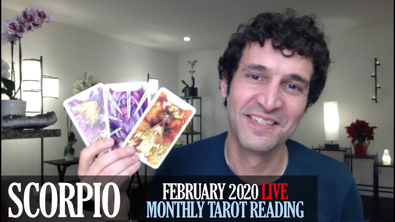 SCORPIO February 2020 Live Extended Monthly Intuitive Tarot Reading by Nicholas Ashbaugh