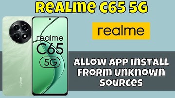 Allow App Install Frorm Unknown Sources Realme C65 5g || How to download apps from unknown source
