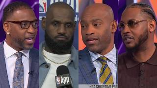 Melo, Vince & T-Mac speak on LeBron's future and what they want him to do