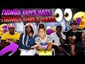 Thing GIRLS hate VS Thing GUYS hate!👀 *MUST WATCH*