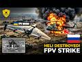Ukrainian FPV Drone Approaches Russian Mi-8 Helicopter! Then This Happened…