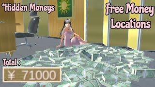 FREE MONEY LOCATIONS || Sakura School Simulator || Gweyc Gaming screenshot 5