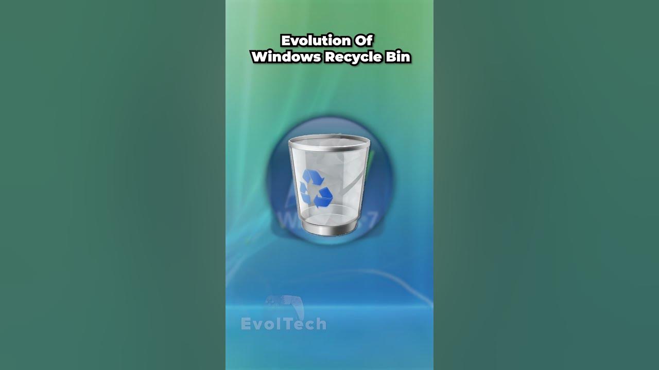 Evolution of Windows Recycle Bin (1995 2021) YouTube