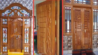 60 wooden door design for main gate/Modern wooden double door design for home