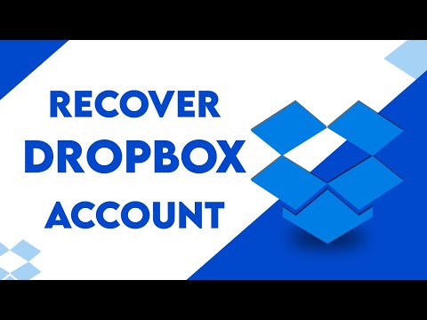 Easy Way to Recover a Dropbox Account 2021| Get Back your Dropbox Account