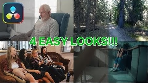 DaVinci Resolve Color Grading for Beginners: Create 4 Cinematic Looks