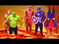 Floor Is Lava - With Superheroes