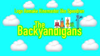 The Backandigans logo remake Kinemaster like Speedrun 