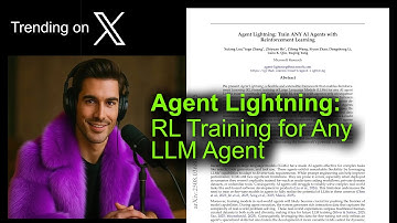 Agent Lightning: RL Training for Any LLM Agent