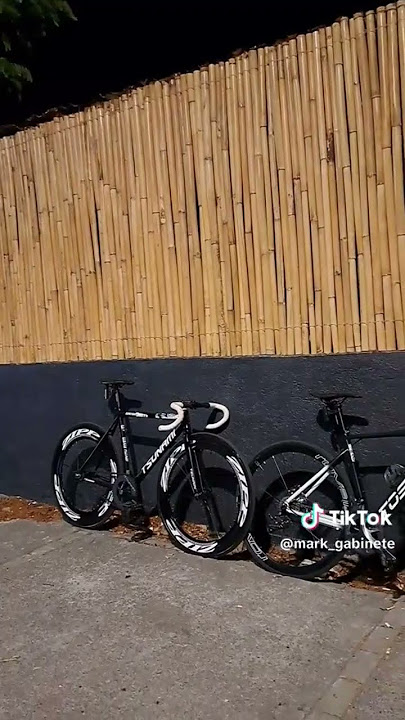 Tsunami SNM100 and Toseek R-Type Aero Duo 🚀🔥. #fixedgear #roadbike #siklistangtiktoker #cyclista