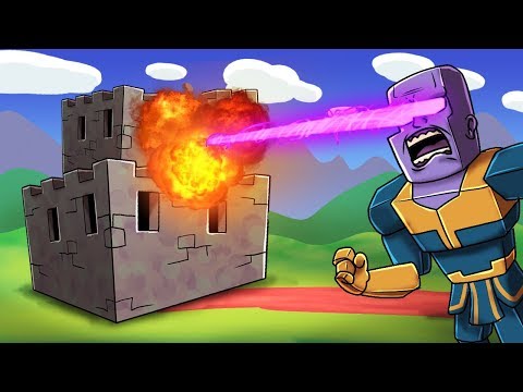 Minecraft AVENGERS INFINITY WAR BASE CHALLENGE Thanos Vs Base