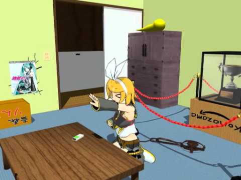 [MMD] Rin 14 Years Old (English annotations)