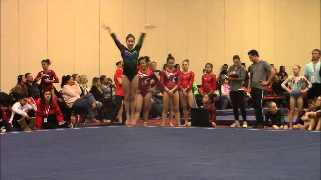 Grace's Level 8 Gymnastics Meet 2016 YouTube