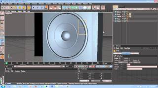 How to make a speaker cabinent in c4d