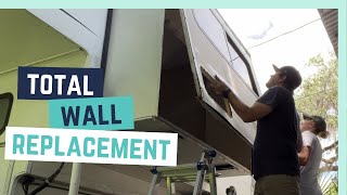 Rebuilding Our Slide Wall FROM SCRATCH!