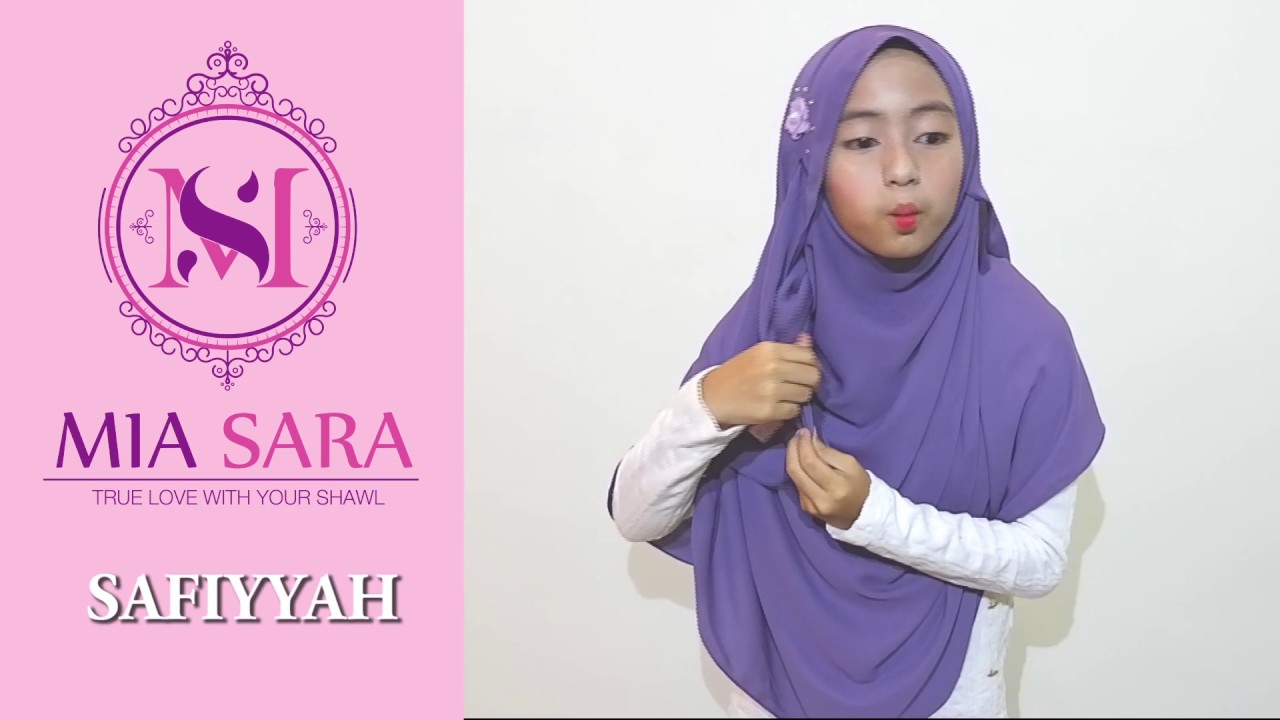 Tutorial Cara Pakai Tudung Mia Sara Safiyyah Instant Shawl YouTube