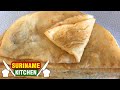 Surinaamse roti gevuld met aardappel bakken in detail uitgelegd op velen verzoek  suriname kitchen